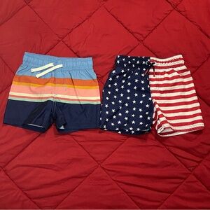 Cat & Jack - Bundle of two swim shorts, Size 12M and 18M